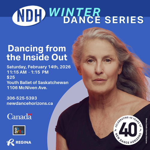 poster with a image of Margie Gillis