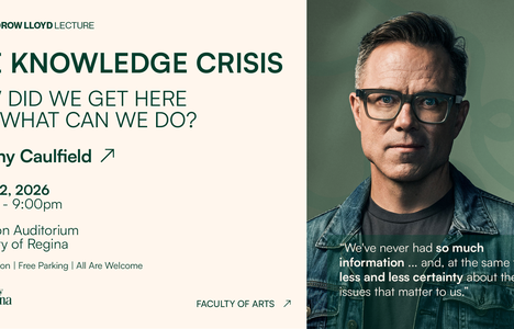 Poster for event with image of Timothy Caulfield