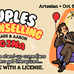 Illustrated poster for couples clownselling
