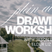 Promo graphic for the workshop, shows the riverbank in Prince Albert, where the workshop will be taking place