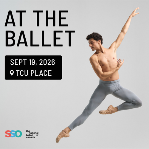 Photo of Keaton Leier, ballet dancer dancing.