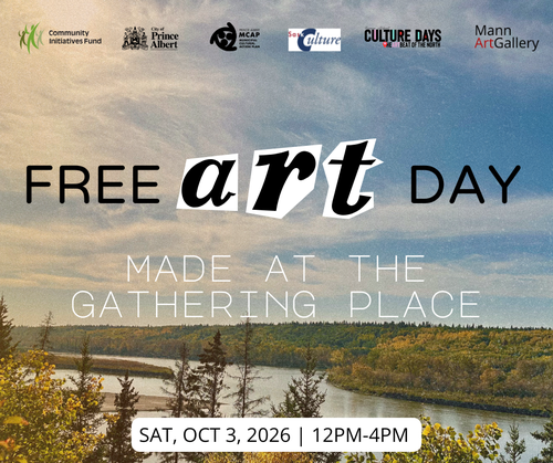 Details of the Free Art Day. Saturday, October 3 12:00–4:00 PM