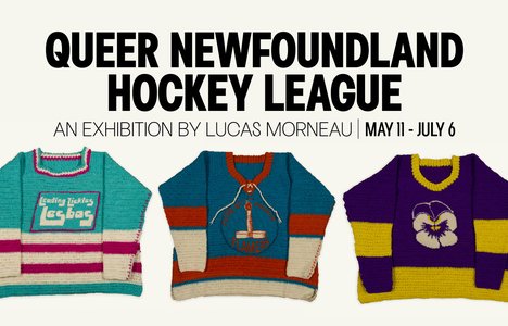 Exhibition: Queer Newfoundland Hockey League (by Lucas Morneau)